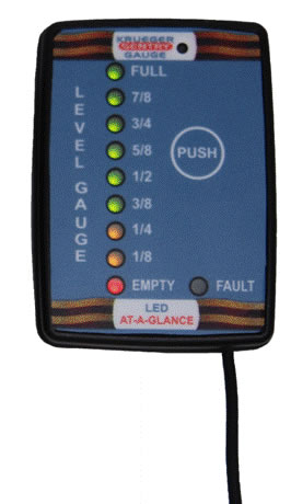 connected consumer, smart oil gauge,led at a glance